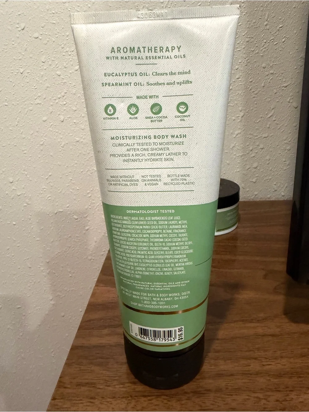 Bath & Body Works Aromatherapy Eucalyptus + Spearmint Body Wash & Body Butter